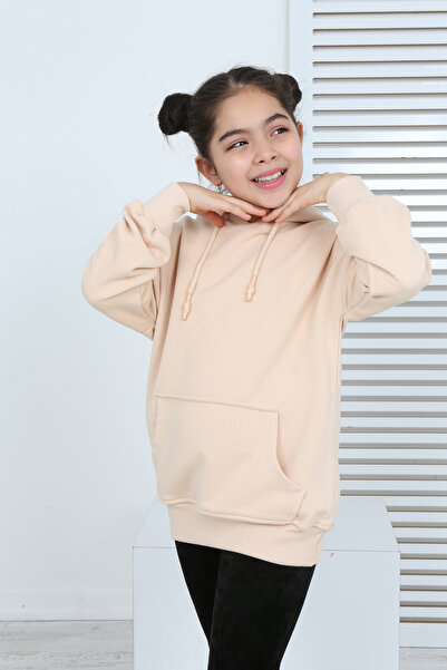 Toontoy Φούτερ για κορίτσια με σχέδιο καγκουρό με τσέπες