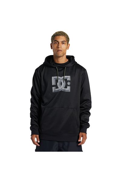 DC Shoes Κουκούλα DC Παπούτσια SNOWSTAR - TECHNICAL FLECE, Μαύρο, Ανδρικό