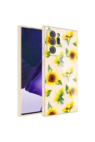 Hatreds Galaxy Note 20 Ultra Kılıf Desenli İçi Kadife Kamera Korumalı Darbe E...