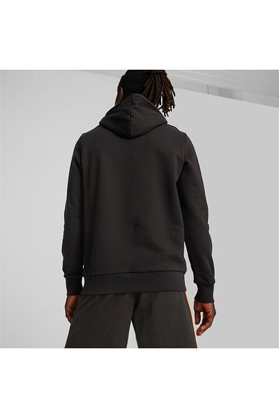 Puma Pánská mikina s kapucí Puma Classics Logo Hoodie S Tr, černá