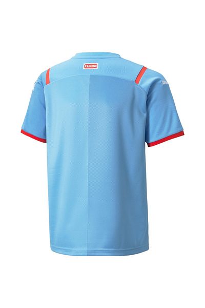 Puma Dres Puma Sks Away - Modrá replika trička Jr Team pro děti