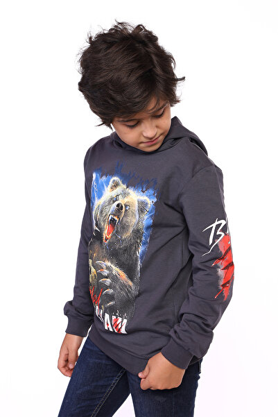 Toontoy Φούτερ για αγόρια Lion and Blood Clan με τύπωμα