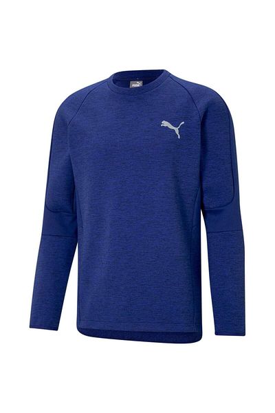 Puma Halenka Puma Evostripe Crew, Modrá, Pánské