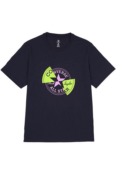 converse Tricou negru pentru bărbați - Converse M Chuck Patch Distort, tricou