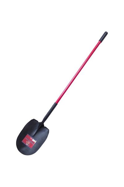 Bully Tools Bunk/Coal Shovel with Long Fiberglass Handle 92715