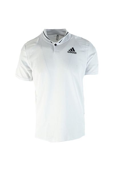 adidas Tričko adidas Club Rib Tennis Polo, biele, pánske