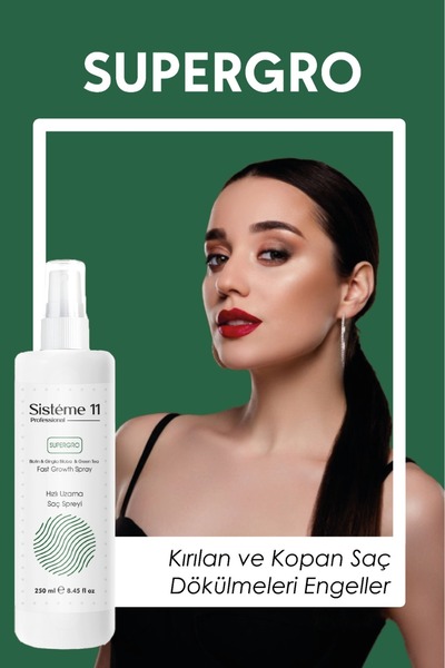 Sistéme 11 Sisteme 11 At Kuyruğu Saç Spreyi ( Hızlı Uzamaya Yardımcı) 250 ml