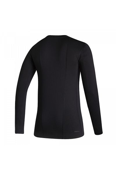 adidas Halenka adidas Techfit Compression s dlouhým rukávem, černá, pánská