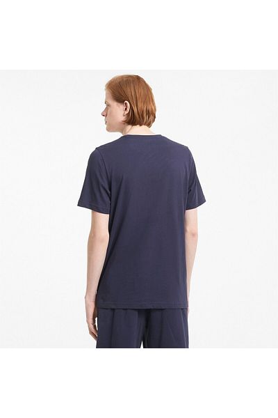 Puma Pánské tričko s logem Blue Essentials