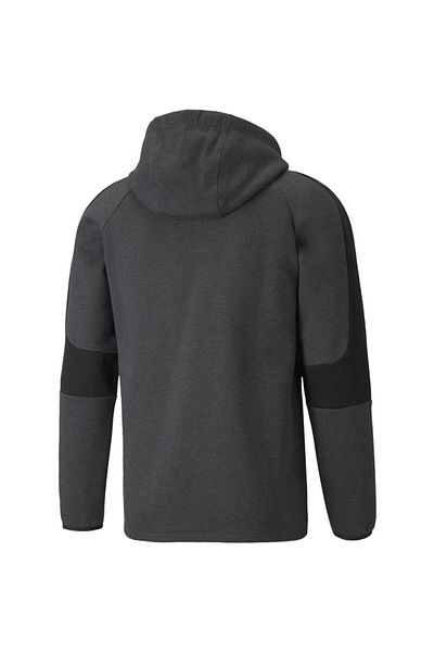 Puma Kapuce Puma Evostripe Core Fz, šedá, pánská