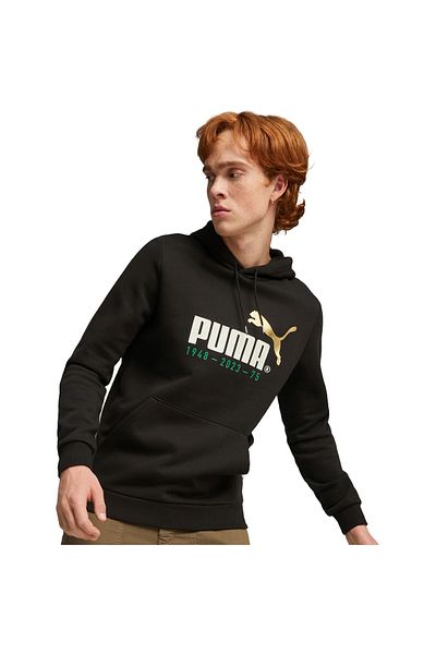 Puma Kapuce Puma Logo Celebration, Černá, Muži