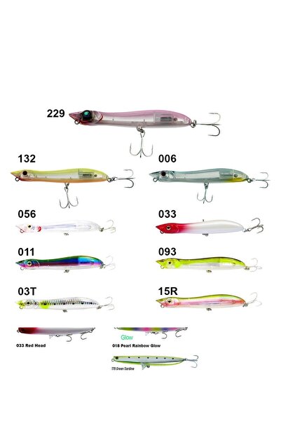 Fujin Z-walker 125mm 18gr Su Üstü Maket Balık - 015r