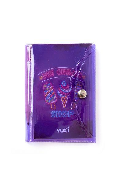 VUKİ Mini caiet cu stilou cu 3 compartimente