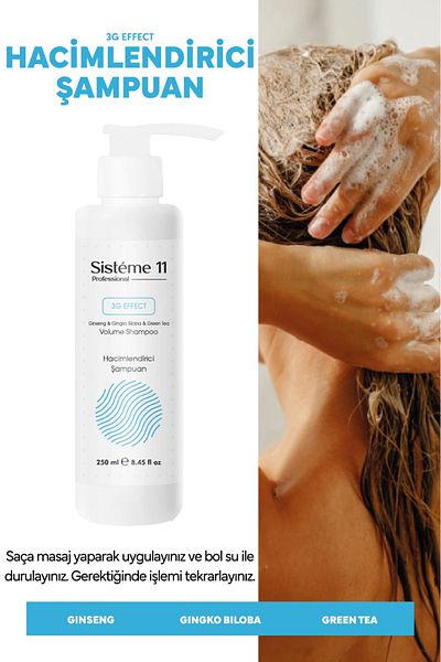 Sistéme 11 System 11 Volumizing Shampoo 250 ml 8684091009252