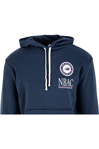 New Balance Hood New Balance Essentials Athletic Club, modrá, muži
