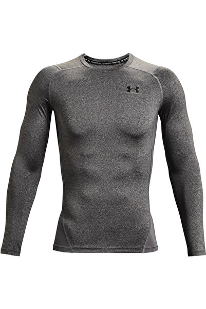 Under Armour Halenka Under Armour Heatgear Kompresní dlouhý rukáv, Šedá, Pánské