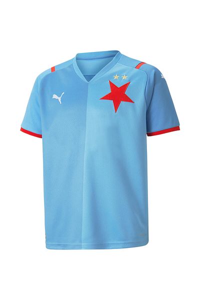 Puma Dres Puma Sks Away - Modrá replika trička Jr Team pro děti