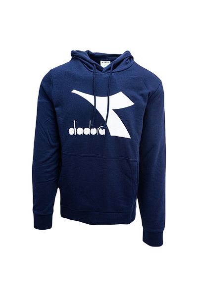 Diadora Kapucňa Diadora s veľkým logom, modrá, pánska