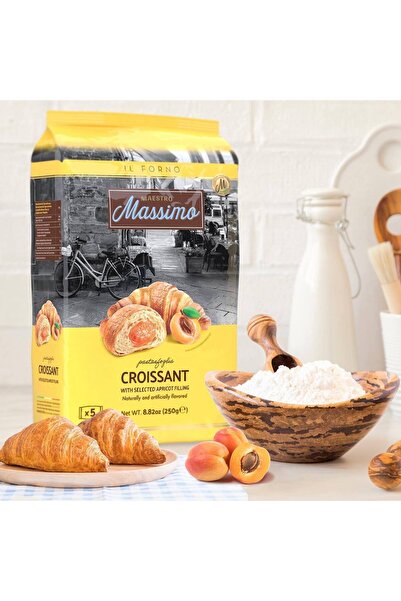 Massimo MASSİMO 270 GR KAYISILI KURUVASAN MULTIPACK (45X6) 12 PK. (CORNETTO APRICOT 6PCS MULTIPACK)