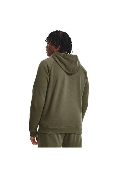 Under Armour Kapuce Under Armour UA Rival Fleece FZ, Zelená, Pánské