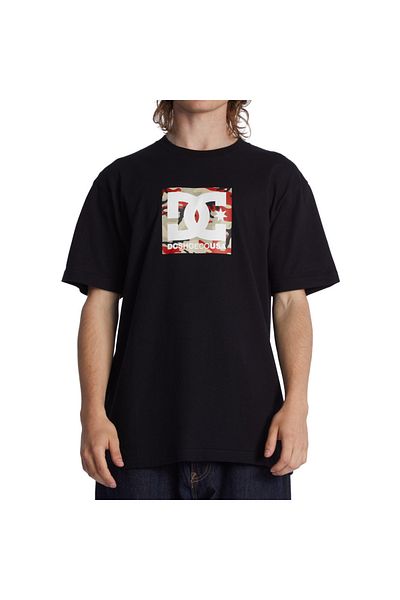 DC Shoes T-shirt DC Shoes Square Star Fill, Μαύρο, Ανδρικό
