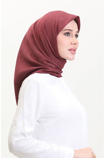 sefamerve Κασκόλ Claret Red Cashmere - 90182-06