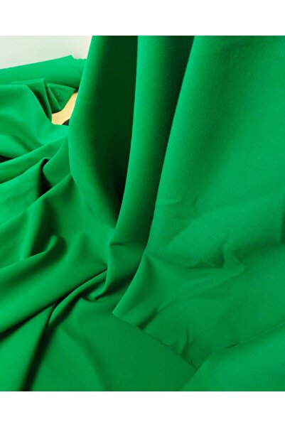 Kumaş Parça Yeşil Krep TELALI - 140 см x 230 см (Ширина 140 см x Довжина 230 см)