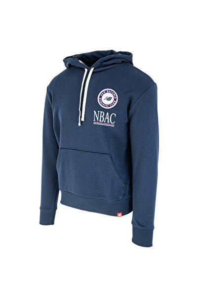 New Balance Hood New Balance Essentials Athletic Club, modrá, muži