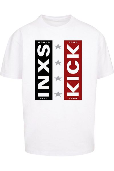 Merchcode Inxs - Kick Logo Heavy Oversize Tee