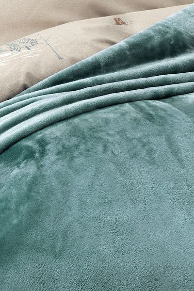 Yataş Olenna Single Wellsoft Blanket - Mint