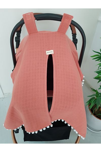 ilkimbebe Pompom Baby Stroller Cover