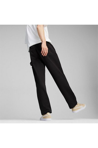 Puma Παντελόνι Puma Downtown Double Knee Pants Wv, Μαύρο, Ανδρικό