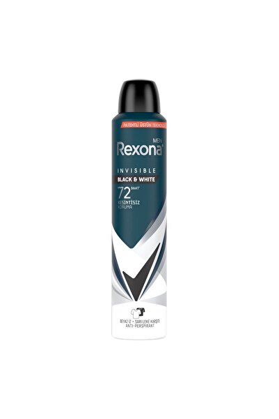 Rexona Invisible Black & White Üstün Koruma Erkek Deodorant 150 Ml