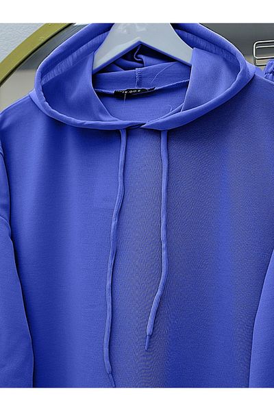 Modamorfo Set aus gekämmter Baumwolle mit Kapuze und Crest-Detail – Saks