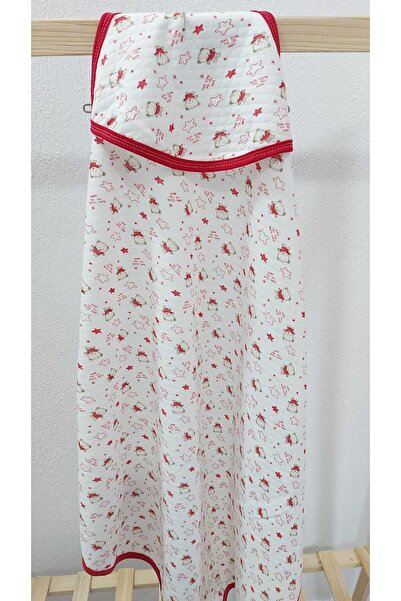 BİGÜMEX Pamuklu Çift Katlı KAPİTONE Örtü Kundak  Battaniye Kız-Erkek Yenidoğan/Bebek Kundak Battaniye