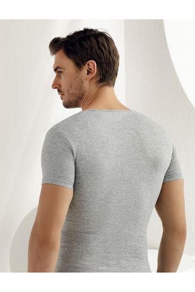 Şahinler 6Pcs Falcon Men's Lycra Crew Neck Undershirt Undershirt E085