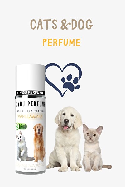 x you perfume Vanilla Milk Vanilya Ve Süt Kokulu Kokulu Kedi Ve Köpek Parfümü...