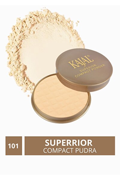 KAJAL Superior Compact Powder - Light Skin Beige No:101