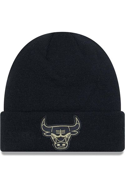 NEW ERA Bean New Era Metallic Badge Beanie, černá, unisex