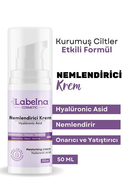 Labelna Cosmetic 50 ml Moisturizing Cream - Hyaluronic Acid