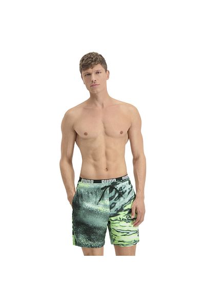 Puma Šortky Puma Swim Men's Luminous Mid Shorts 1p Sea, Green, Men's