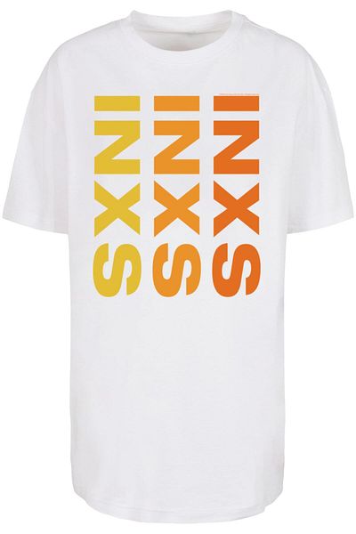 Merchcode Inxs - Remix Art Heavy Oversize Tee