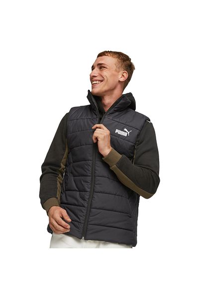 Puma Vest Puma Essentials Padded, Black, Men