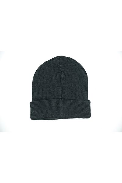 DC Shoes Bean DC Shoes Label Beanie, Black, Men