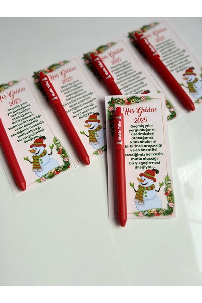 forevers Hediyelik Yılbaşı Kalemleri 10 Adet