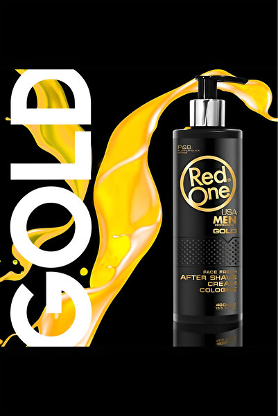 Red One Redone 1 Million Kokulu Krem Kolonya Gold Tıraş Sonrası Balsam Rahatlatır Ve Ferahlatır 400 ml