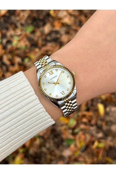 Homies Steel Cord Waterproof Women's Wristwatch
