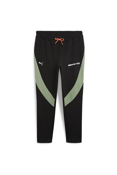 Puma Μαύρο ανδρικό παντελόνι Puma Amg