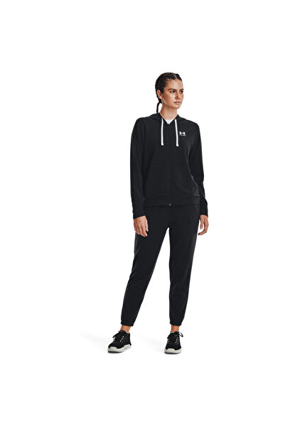 Under Armour Nohavice Under Armour Rival Terry, čierne, dámske