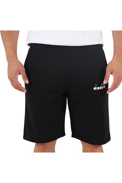 Diadora شورت فورلي أسود مزدوج الوجه 1050137